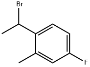 1-(1-bromoethyl)-4-fluoro-2-methylbenzene