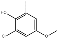 2-氯-4-甲氧基-6-甲基苯酚