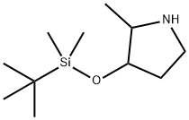 Pyrrolidine, 3-[[(1,1-dimethylethyl)dimethylsilyl]oxy]-2-methyl-