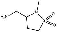 3-(aminomethyl)-2-methyl-1lambda6,2-thiazolidine-1,1-dione