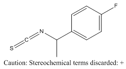 (n)-1-(4-fluorophenyl)ethyl isothiocyanate