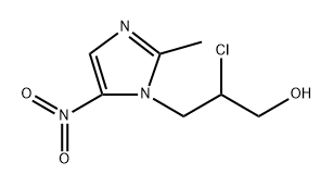 1H-Imidazole-1-propanol, β-chloro-2-methyl-5-nitro-