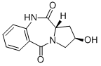 (2R,11AS)-2-HYDROXY-1,2,3,11A-TETRAHYDRO-10H-PYRROLO[2,1-C][1,4]-BENZODIAZEPINE-5,11-DIONE