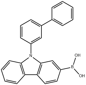 (9-[1,1'-Biphenyl]-3-yl-9H-carbazol-2-yl)-boronic acid