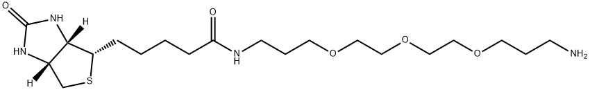 1H-Thieno[3,4-d]imidazole-4-pentanamide, N-[3-[2-[2-(3-aminopropoxy)ethoxy]ethoxy]propyl]hexahydro-2-oxo-, (3aS,4S,6aR)-