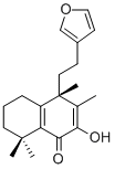 1(4H)-Naphthalenone, 4-[2-(3-furanyl)ethyl]-5,6,7,8-tetrahydro-2-hydroxy-3,4,8,8-tetramethyl-, (4S)-