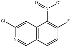 3-CHLORO-6-FLUORO-5-NITROISOQUINOLINE