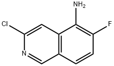 3-氯-6-氟异喹啉-5-胺