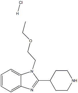 1-(2-Ethoxyethyl)-2-(piperidin-4-yl)-1H-benzo[d]imidazole hydrochloride