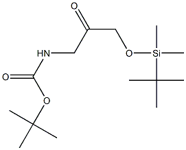 Tert-Butyl N-(3-[(Tert-Butyldimethylsilyl)Oxy]-2-Oxopropyl)Carbamate