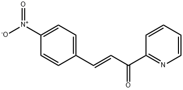 2-Propen-1-one, 3-(4-nitrophenyl)-1-(2-pyridinyl)-, (2E)-