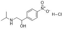 ()-alpha-[[isopropylamino]methyl]-4-nitrobenzylalcoholmonohydrochloride