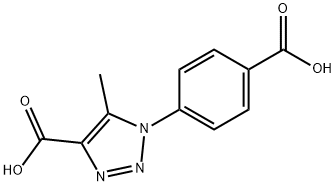 1-(4-carboxyphenyl)-5-methyl-1H-1,2,3-triazole-4-carboxylic acid