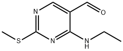 4-Ethylamino-2-methanethiopyrimidine-5-carboxaldehyde