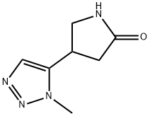 4-(1-methyl-1H-1,2,3-triazol-5-yl)pyrrolidin-2-one