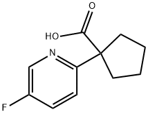 Cyclopentanecarboxylic acid, 1-(5-fluoro-2-pyridinyl)-