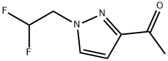 1-(1-(2,2-二氟乙基)-1H-吡唑-3-基)乙烷-1-酮