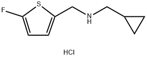 1-cyclopropyl-N-[(5-fluoro-2-thienyl)methyl]methanamine