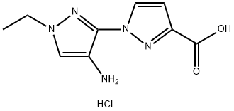 4'-amino-1'-ethyl-1'H-1,3'-bipyrazole-3-carboxylic acid