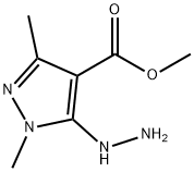 methyl 5-hydrazino-1,3-dimethyl-1H-pyrazole-4-carboxylate