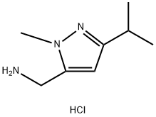 1-(3-isopropyl-1-methyl-1H-pyrazol-5-yl)methanamine