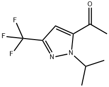 Ethanone, 1-[1-(1-methylethyl)-3-(trifluoromethyl)-1H-pyrazol-5-yl]-