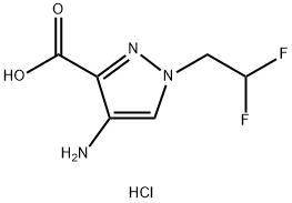 4-amino-1-(2,2-difluoroethyl)-1H-pyrazole-3-carboxylic acid