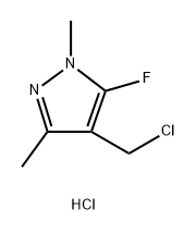 4-(chloromethyl)-5-fluoro-1,3-dimethyl-1H-pyrazole