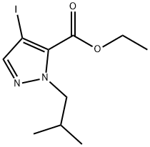 ethyl 4-iodo-1-isobutyl-1H-pyrazole-5-carboxylate