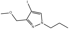 4-iodo-3-(methoxymethyl)-1-propyl-1H-pyrazole