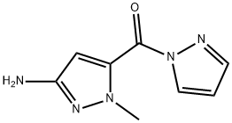 1-methyl-5-(1H-pyrazol-1-ylcarbonyl)-1H-pyrazol-3-amine