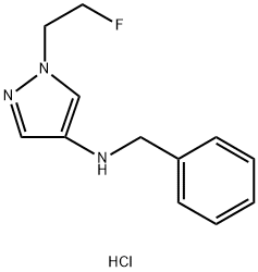 N-benzyl-1-(2-fluoroethyl)-1H-pyrazol-4-amine