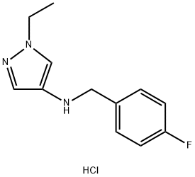 1-ethyl-N-(4-fluorobenzyl)-1H-pyrazol-4-amine