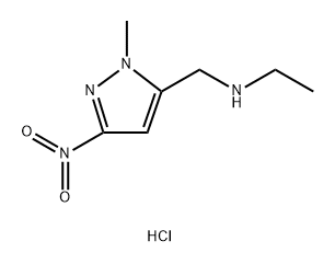 ethyl[(1-methyl-3-nitro-1H-pyrazol-5-yl)methyl]amine