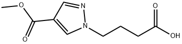 4-[4-(methoxycarbonyl)-1h-pyrazol-1-yl]butanoic acid