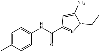 5-amino-1-ethyl-N-(4-methylphenyl)-1H-pyrazole-3-carboxamide