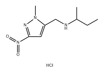 sec-butyl[(1-methyl-3-nitro-1H-pyrazol-5-yl)methyl]amine