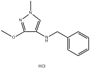 N-benzyl-3-methoxy-1-methyl-1H-pyrazol-4-amine