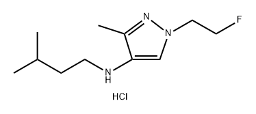 1-(2-fluoroethyl)-3-methyl-N-(3-methylbutyl)-1H-pyrazol-4-amine