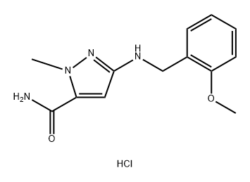 3-[(2-methoxybenzyl)amino]-1-methyl-1H-pyrazole-5-carboxamide