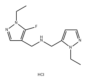1-(1-ethyl-5-fluoro-1H-pyrazol-4-yl)-N-[(1-ethyl-1H-pyrazol-5-yl)methyl]methanamine