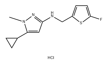 5-cyclopropyl-N-[(5-fluoro-2-thienyl)methyl]-1-methyl-1H-pyrazol-3-amine