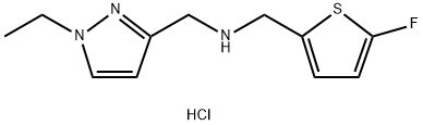 1-(1-ethyl-1H-pyrazol-3-yl)-N-[(5-fluoro-2-thienyl)methyl]methanamine