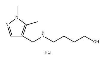 4-{[(1,5-dimethyl-1H-pyrazol-4-yl)methyl]amino}butan-1-ol