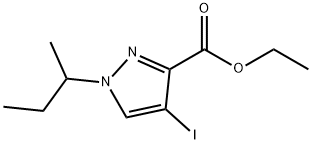 ethyl 1-sec-butyl-4-iodo-1H-pyrazole-3-carboxylate