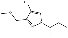 1-sec-butyl-4-chloro-3-(methoxymethyl)-1H-pyrazole