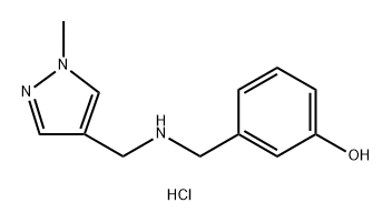 3-({[(1-methyl-1H-pyrazol-4-yl)methyl]amino}methyl)phenol