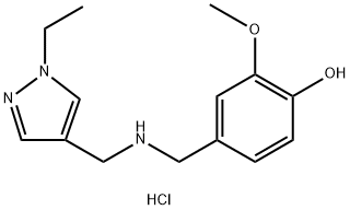 4-({[(1-ethyl-1H-pyrazol-4-yl)methyl]amino}methyl)-2-methoxyphenol