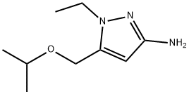 1H-Pyrazol-3-amine, 1-ethyl-5-[(1-methylethoxy)methyl]-