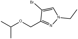 4-bromo-1-ethyl-3-(isopropoxymethyl)-1H-pyrazole